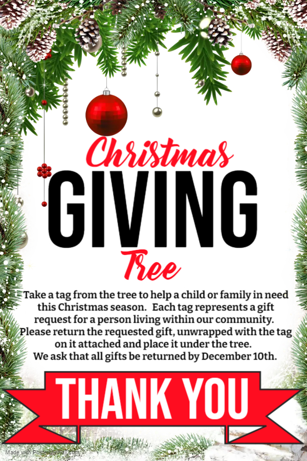 Christmas Giving Tree Blessed Sacrament Catholic Church